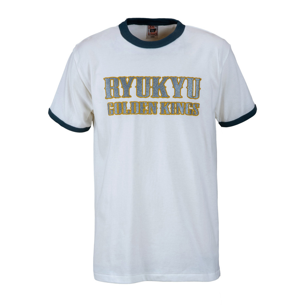 【新商品】テキストロゴ グリッターTシャツ 詳細画像 ホワイト 1